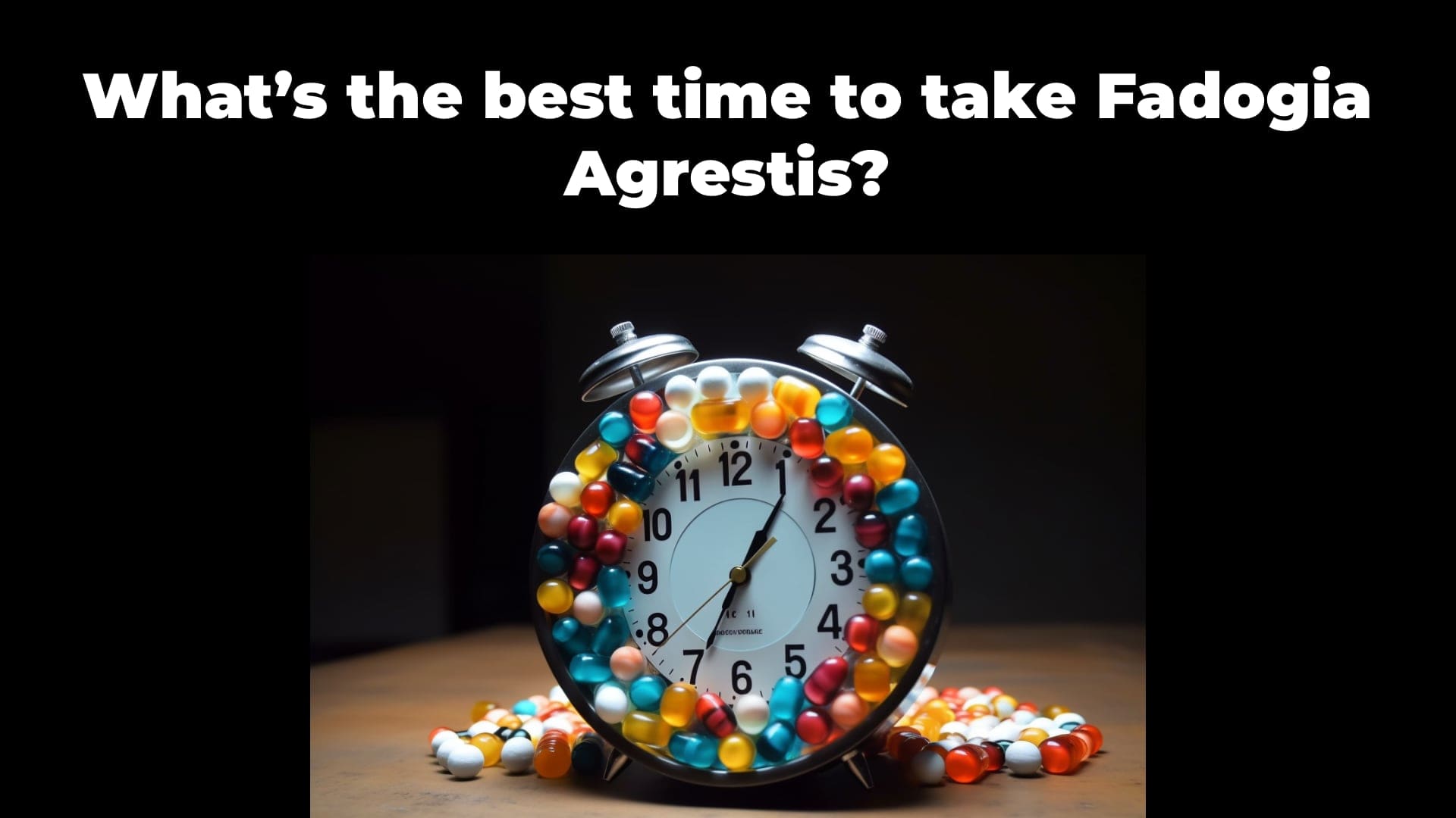 What’s the best time to take Fadogia Agrestis?